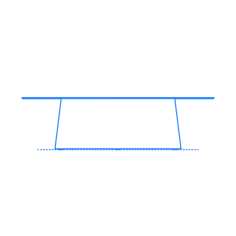 Furniture Coffee Tables Blu Dot Circula Coffee Table Large Svg Line Art, Free Vectors File